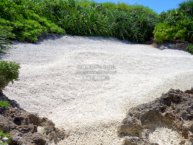 波照間島の毛ビーチ/珊瑚の殻ビーチ/サンゴの浜