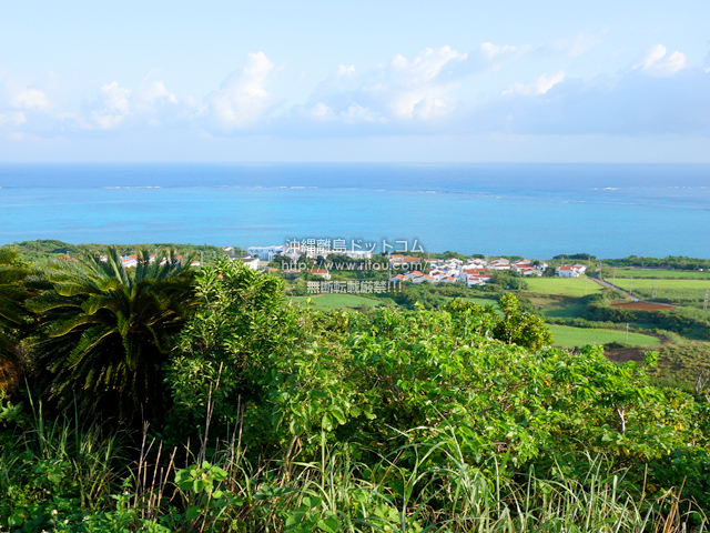 小浜島の大岳展望台からの景色