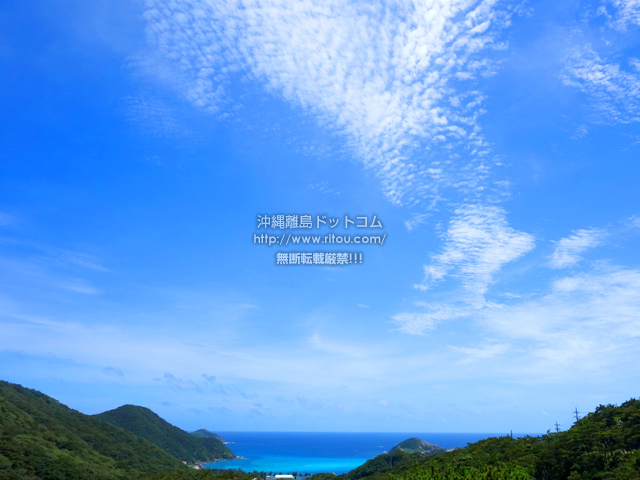 渡嘉敷島の慶良間海峡展望所/トカシクビーチ絶景ポイント