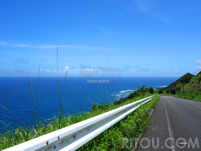奄美大島の2つの海が見える丘/展望台/加世間峠/屋入峠
