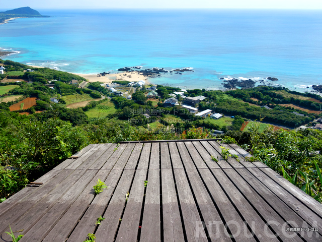 奄美大島の2つの海が見える丘/展望台/加世間峠/屋入峠