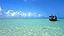 浜島〜大海原と黒いボート