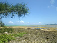沖縄本島離島 オーハ島のオーハの東端の写真