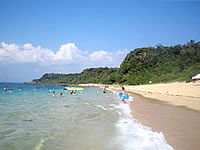 伊計島の大泊ビーチ(有料)