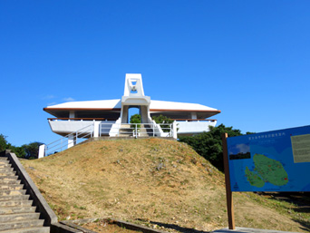 伊良部島の牧山展望台