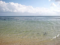 西表島の南風見田の浜 - 海水浴はできてもシュノーケリングは無理かも？