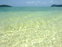 西表島のイダの浜 - 透明度もかなり高い海です