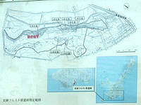 石垣島のフルスト原遺跡 - 現地にある遺跡マップ