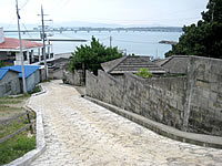 沖縄本島離島 古宇利島の古宇利の散策道の写真