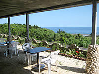 宮古島の島カフェ とぅんからや/太陽が窯 - 高台にあるので景色は望めます
