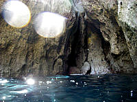 与那国島の与那国島版 青の洞窟 - 洞窟自体は輝いていなかったかも？