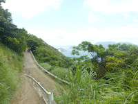 与路島の大縄/ナブリュウ崎途中の見晴台 - ちょっと高い場所から見た景色