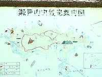 与路島の与路の集落/道/町並み - 与路島マップはかなりアバウト