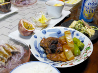 阿嘉島の民宿 名平良/ナーレーラー - 夕食はボリューム満点で美味しい