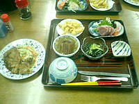 阿嘉島の民宿 辰登城(たつのじょう) - 夕食はボリュームがあって大満足