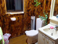 加計呂麻島のコーラルのみしゃん/野見山 - トイレと洗面付きの部屋はかなり快適