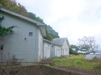 加計呂麻島のサンフラワーリゾート加計呂麻村(ほぼ閉館状態)